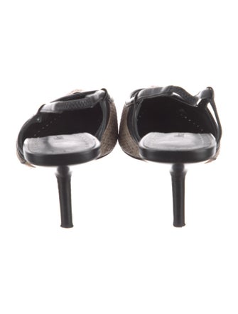 Max Mara Patterned Slingback Pumps