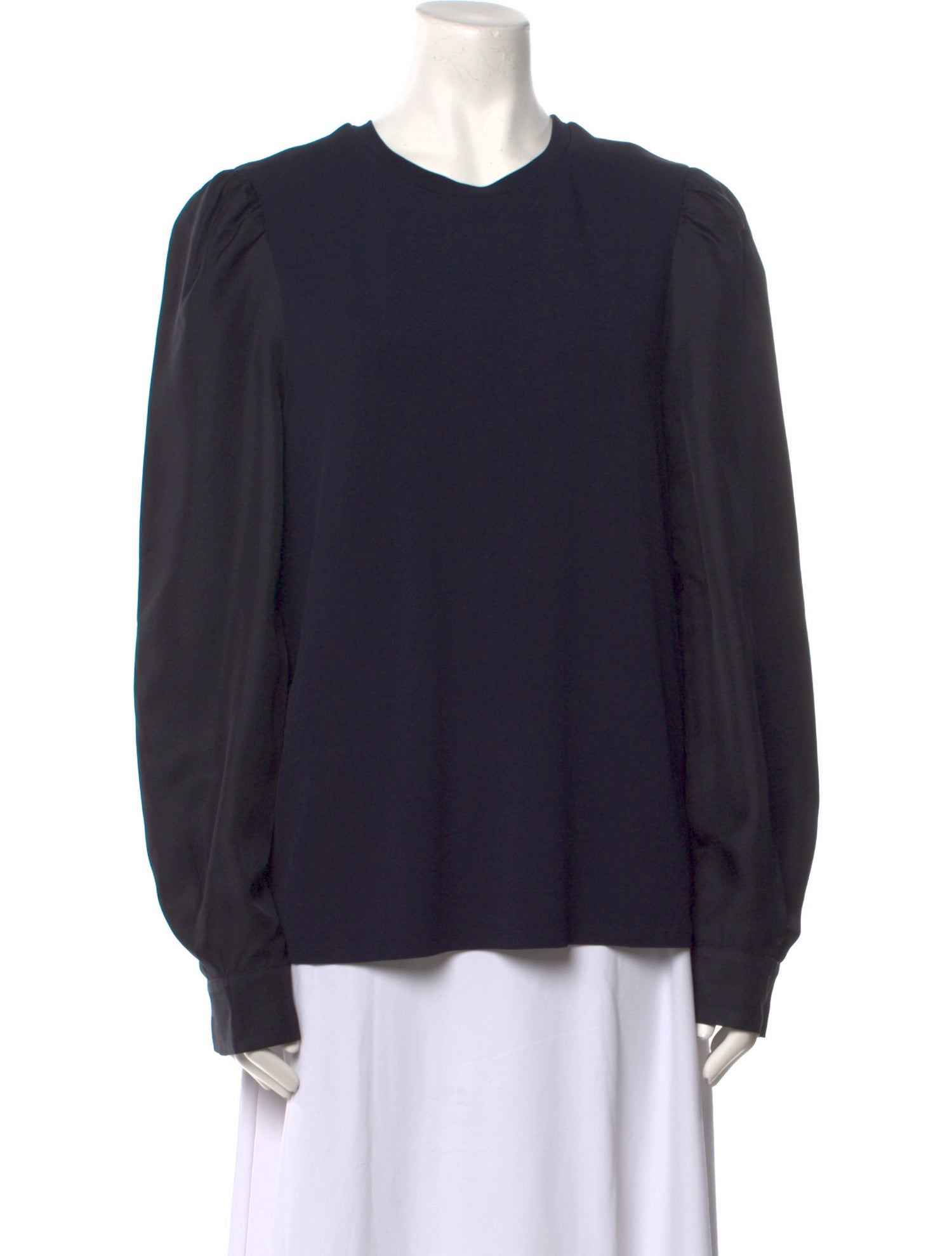 Max Mara Crew Neck Long Sleeve Sweatshirt