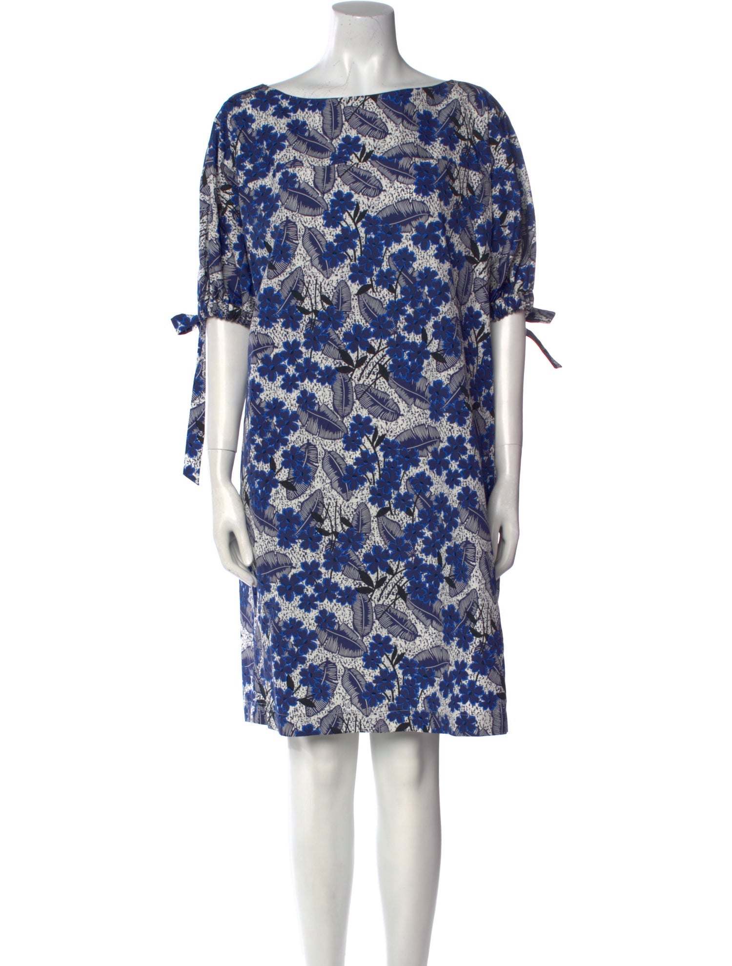 Max Mara Silk Knee-Length Dress