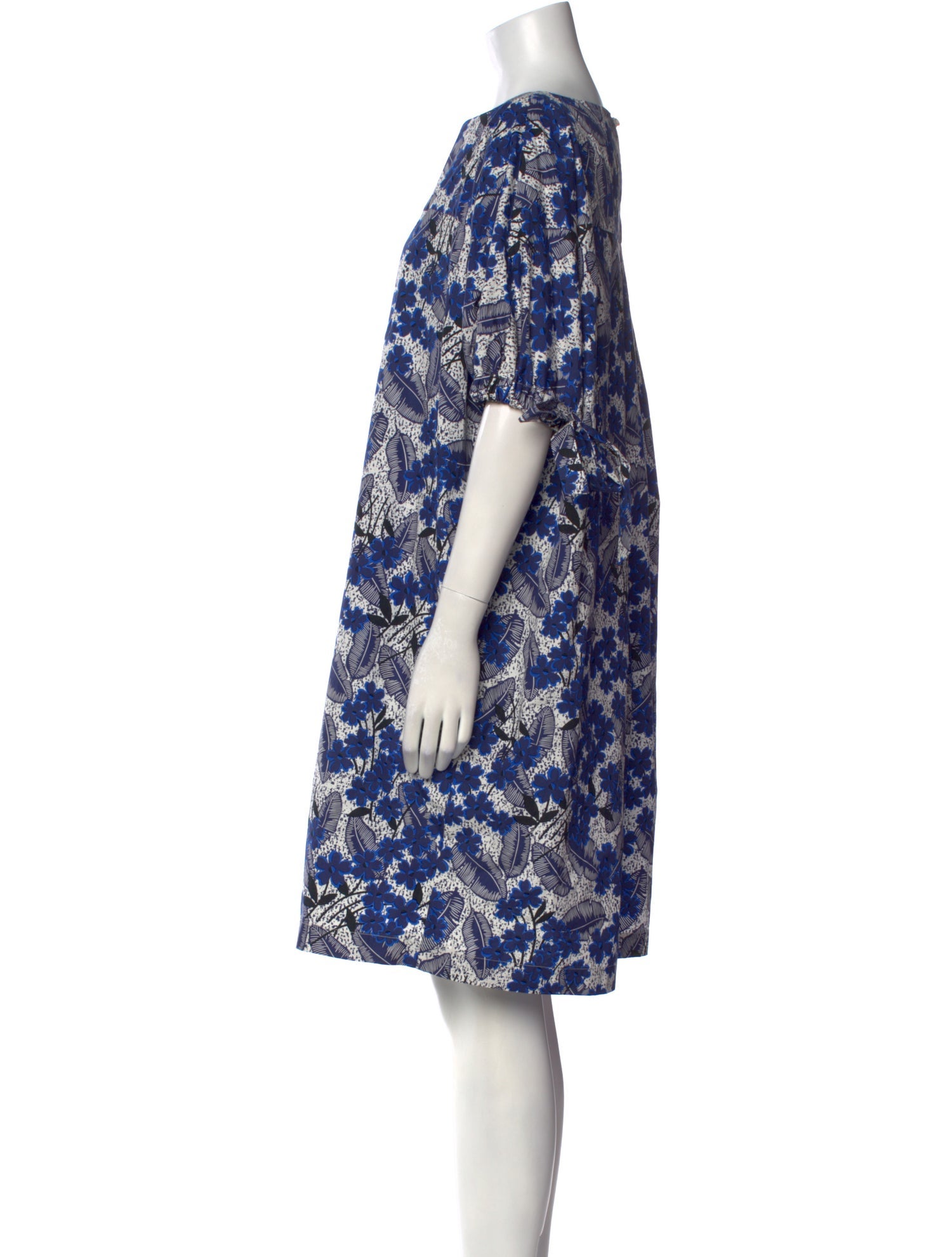 Max Mara Silk Knee-Length Dress