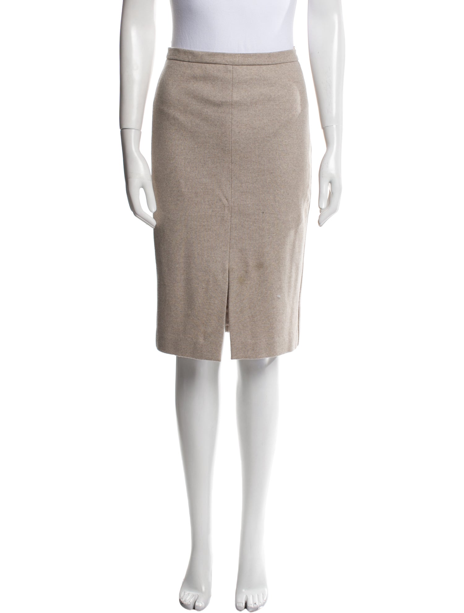Max Mara Wool Knee-Length Skirt