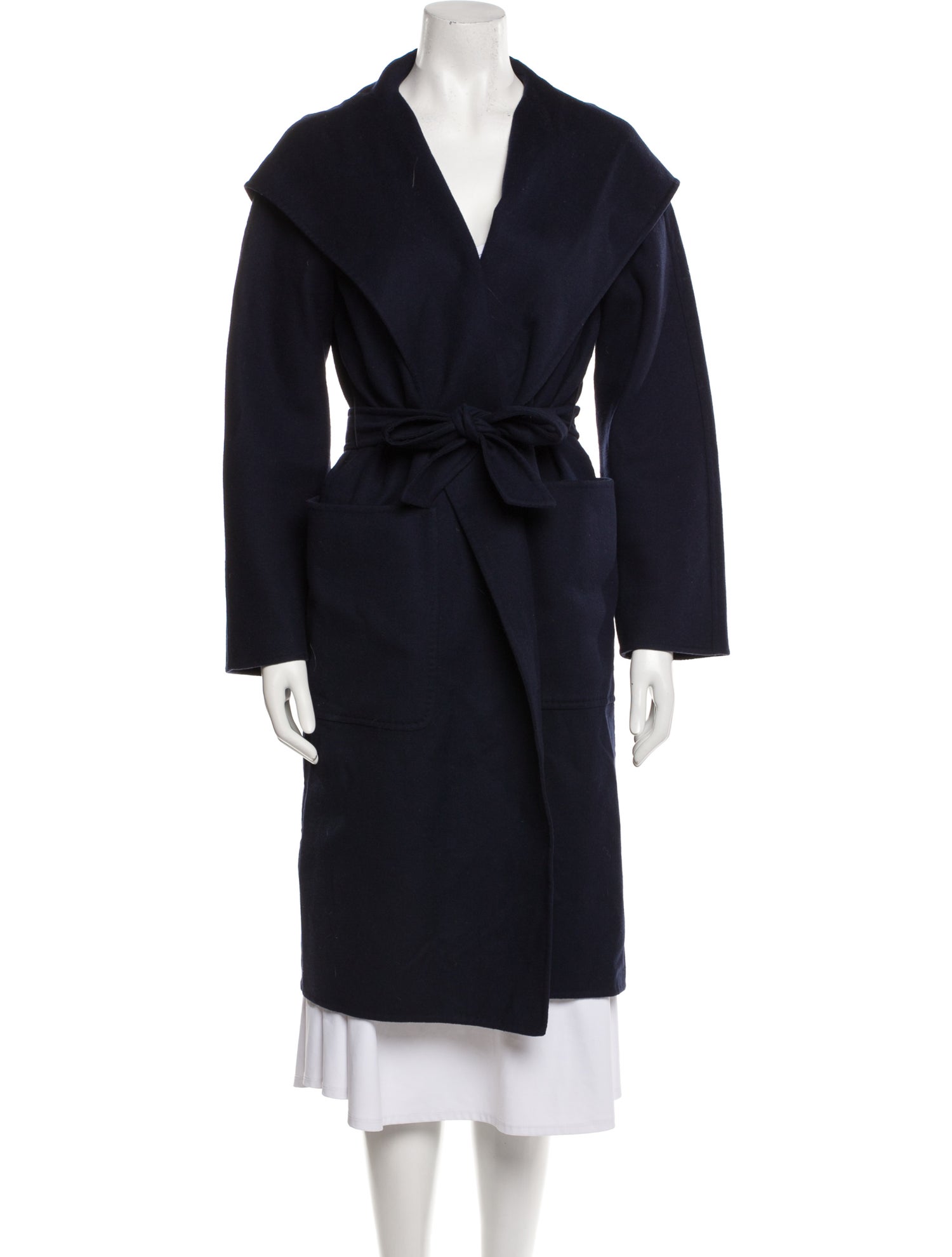 Max Mara Virgin Wool Trench Coat