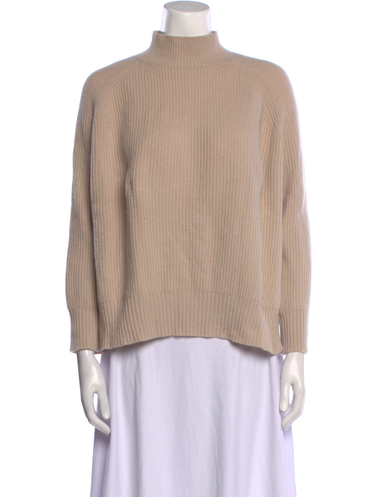 Max Mara Weekend Virgin Wool Mock Neck Sweater