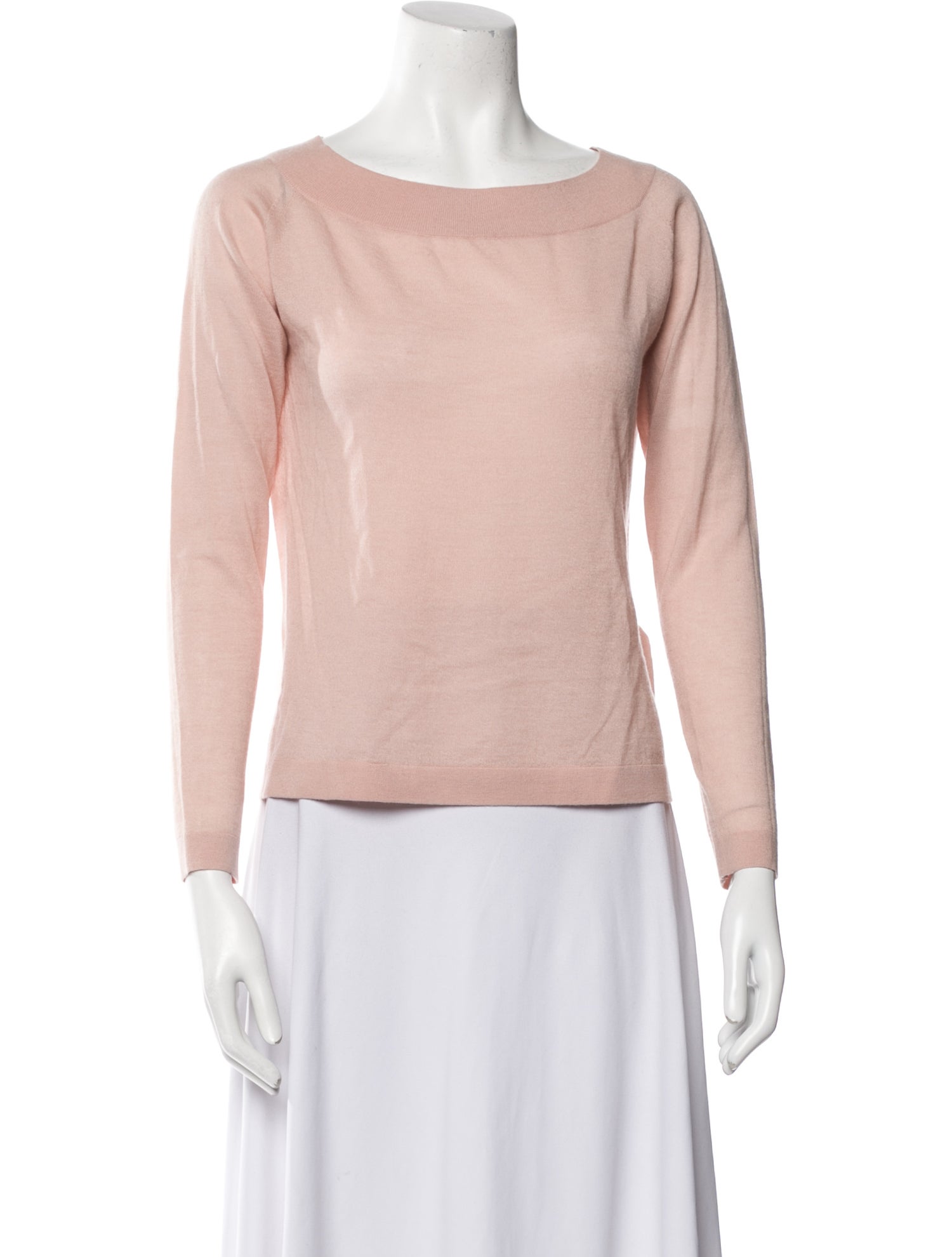 Max Mara Cashmere Bateau Neckline Sweater