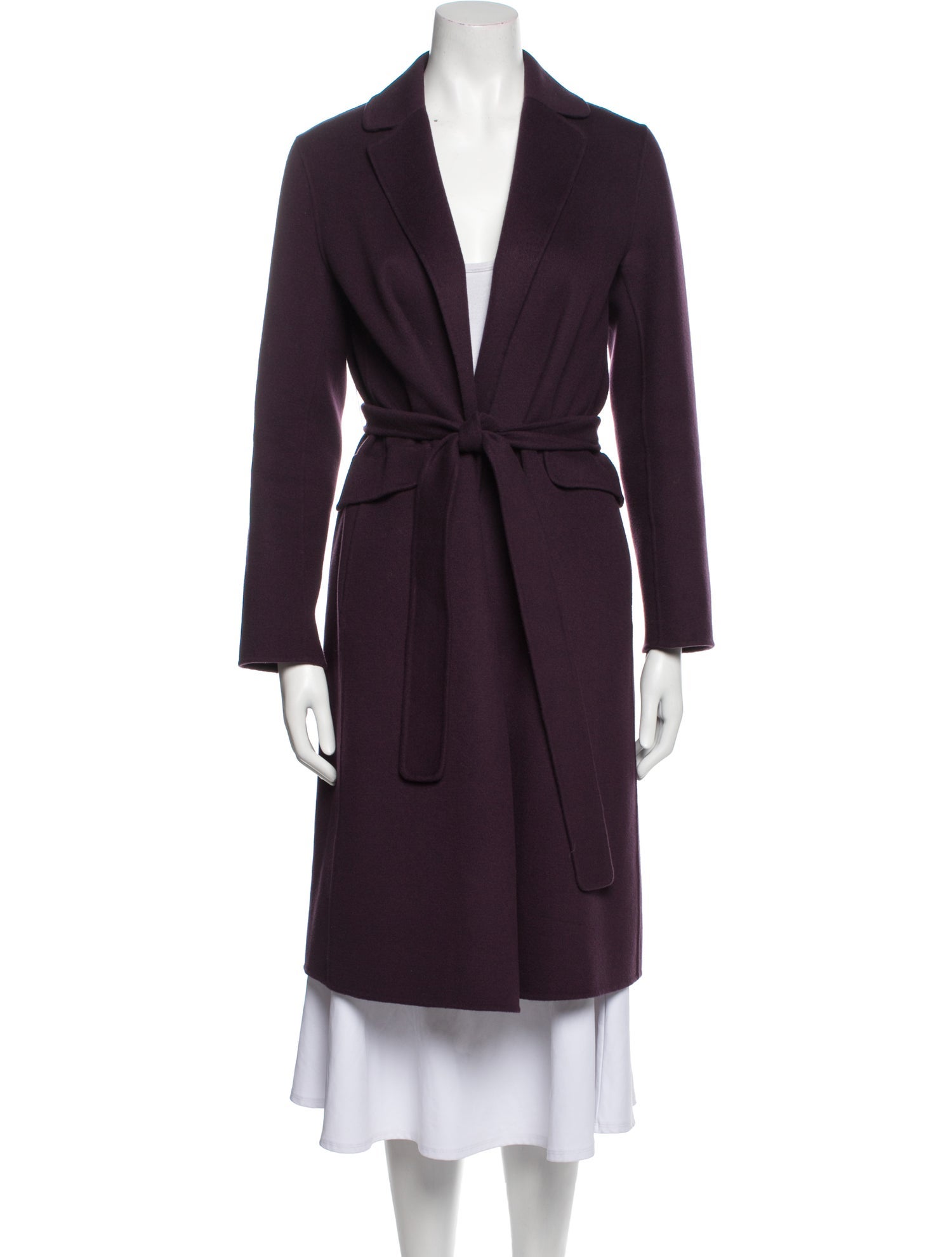 Max Mara Virgin Wool Trench Coat