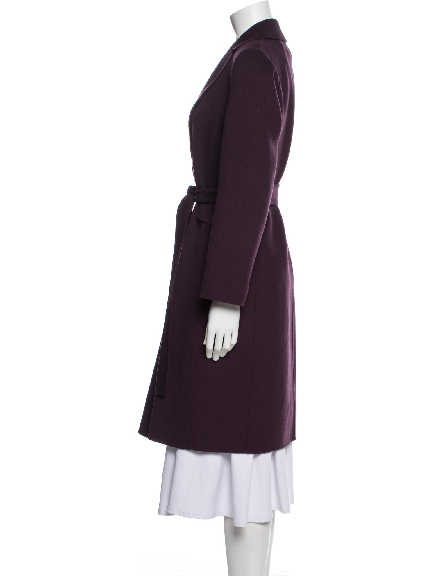 Max Mara Virgin Wool Trench Coat
