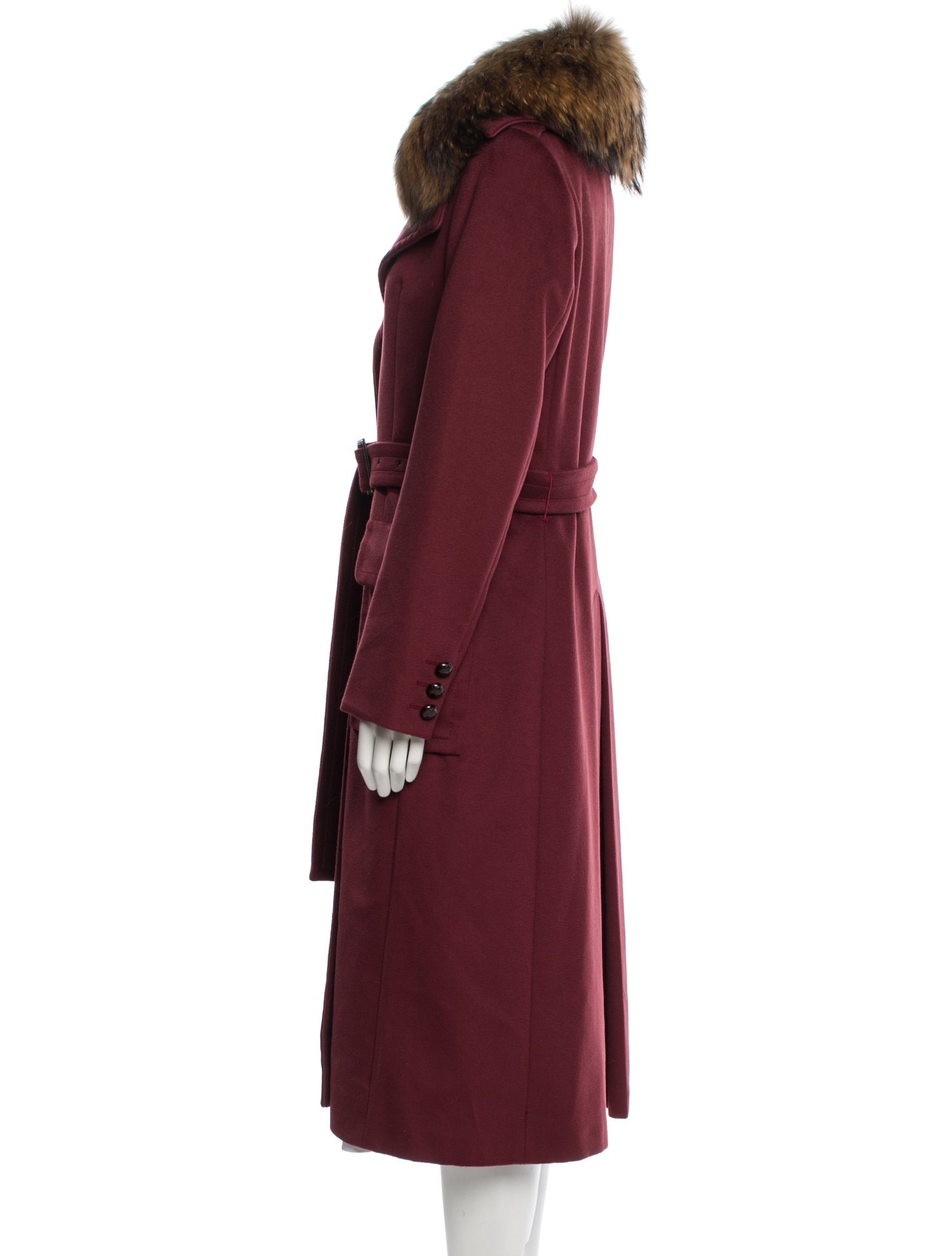 Max Mara Virgin Wool Trench Coat