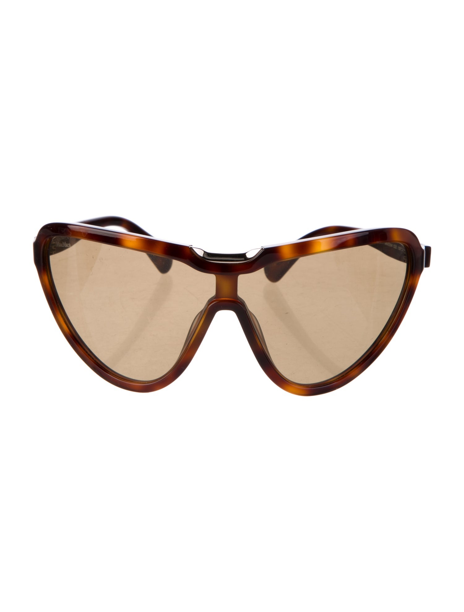 Max Mara Shield Mirrored Sunglasses
