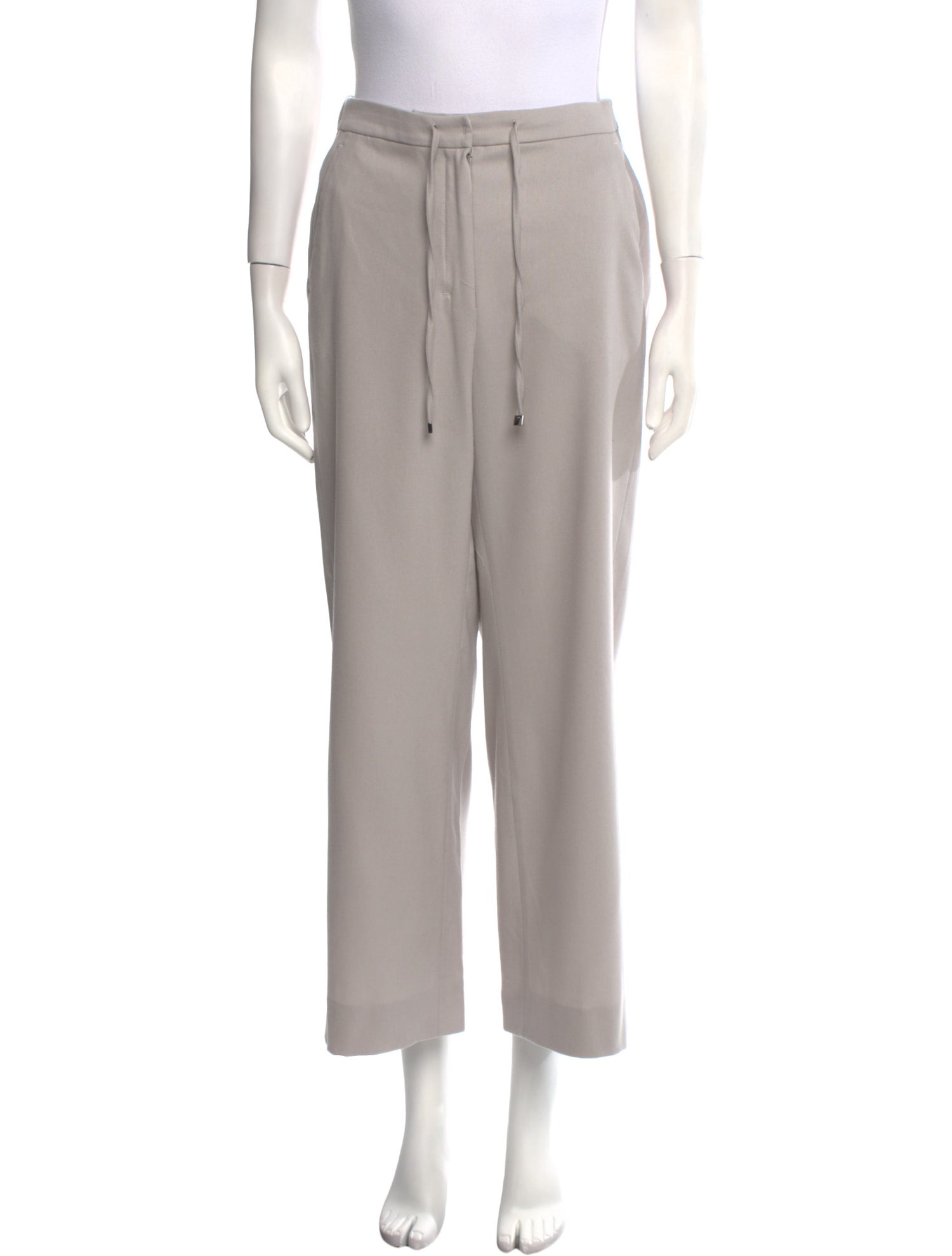 Max Mara Virgin Wool Wide Leg Pants