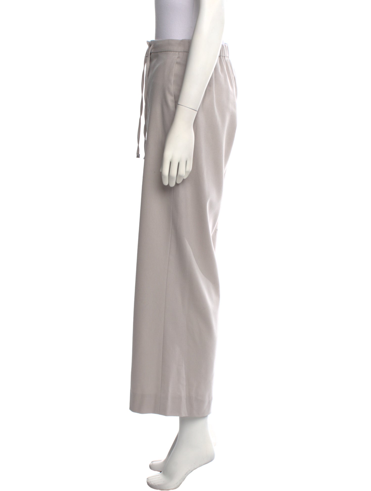 Max Mara Virgin Wool Wide Leg Pants