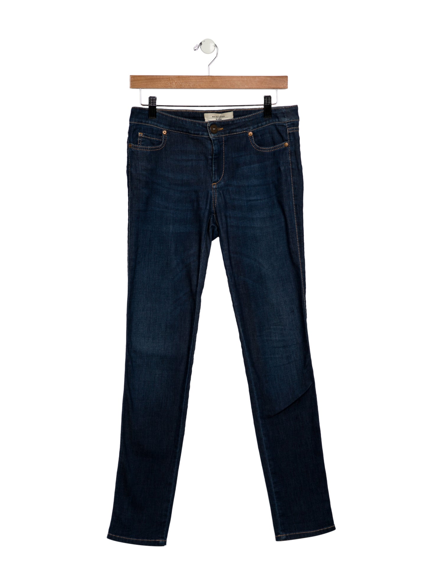 Max Mara Mid-Rise Skinny Leg Jeans