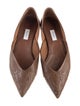 Max Mara Leather D'Orsay Flats