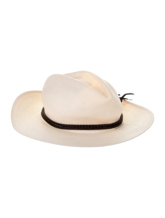 Max Mara Wide Brim Straw Hat