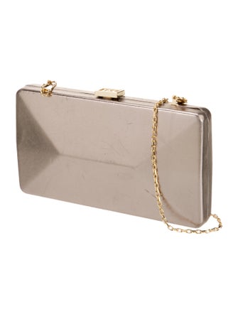 Max Mara Leather Evening Bag