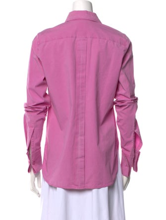 Max Mara Long Sleeve Button-Up Top