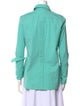 Max Mara Long Sleeve Button-Up Top