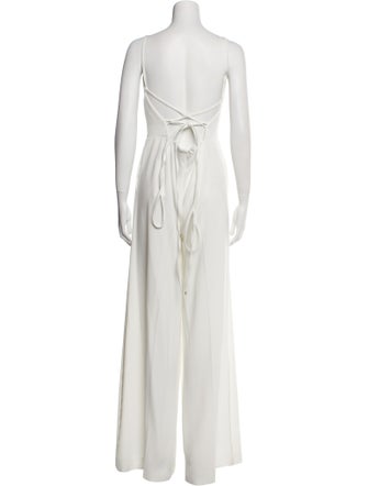 Max Mara Square Neckline Jumpsuit