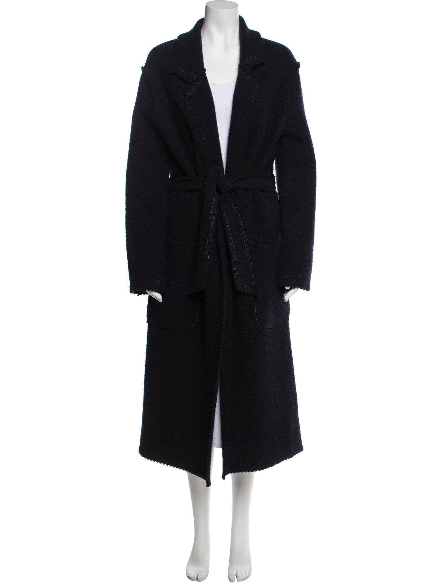 Max Mara Wool Open Front Sweater