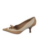 Max Mara Canvas Pumps