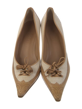 Max Mara Canvas Pumps