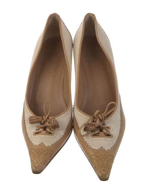 Max Mara Canvas Pumps