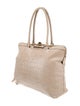 Max Mara Embossed Leather Shoulder Bag