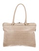Max Mara Embossed Leather Shoulder Bag