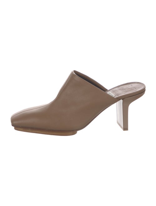 Max Mara Leather Mules