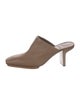 Max Mara Leather Mules