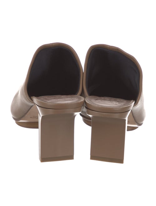 Max Mara Leather Mules