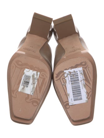 Max Mara Leather Mules