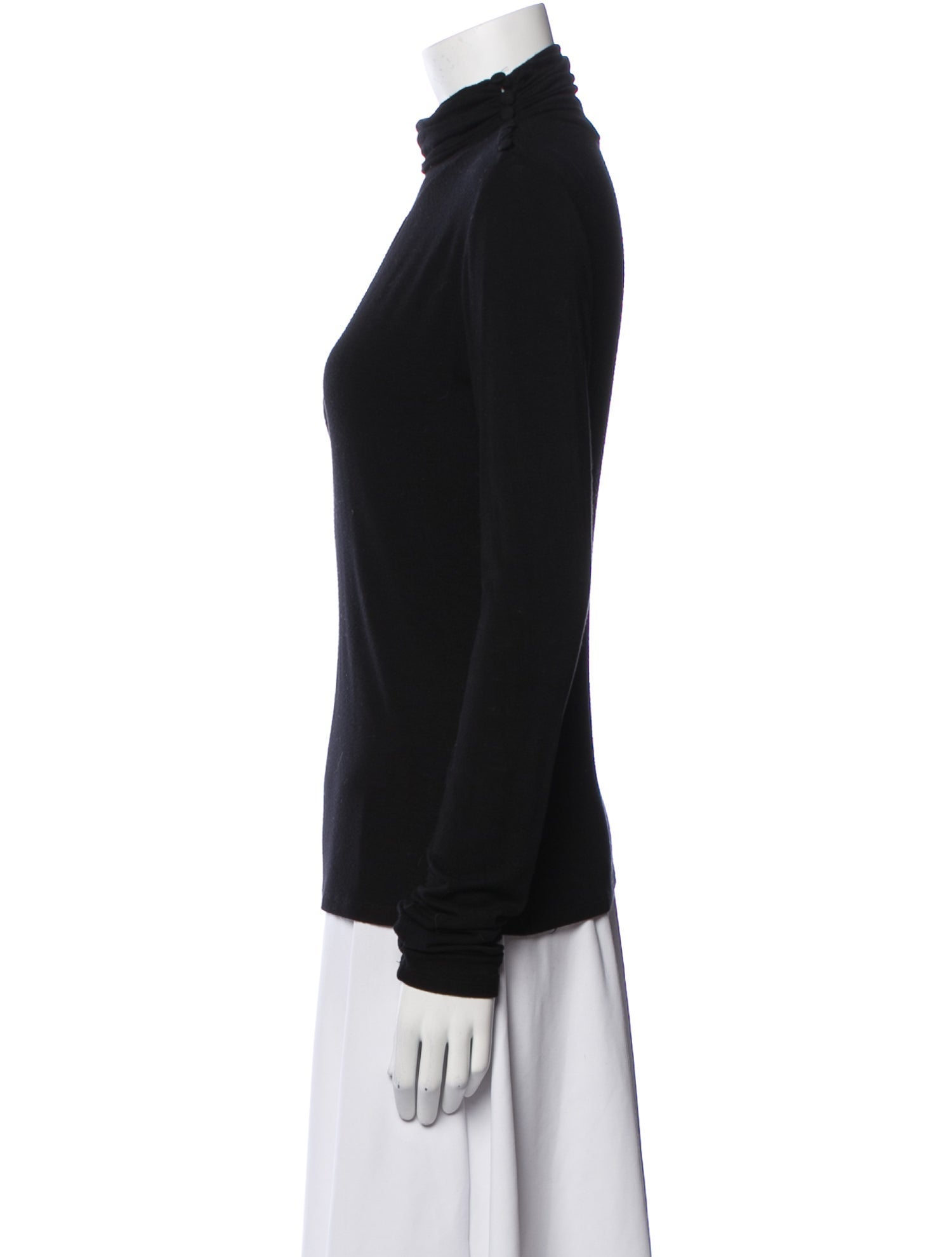 Max Mara Turtleneck Long Sleeve Top