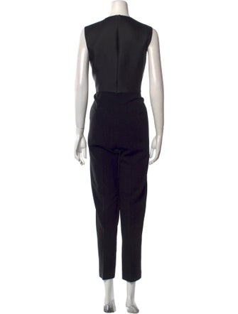 Max Mara Silk Printed Jumpsuit