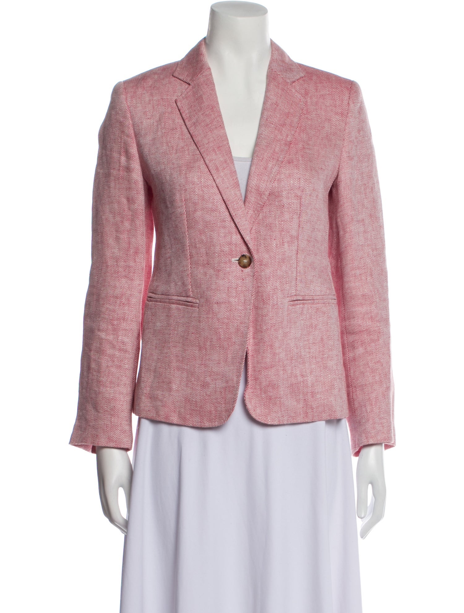 Max Mara Linen Printed Blazer