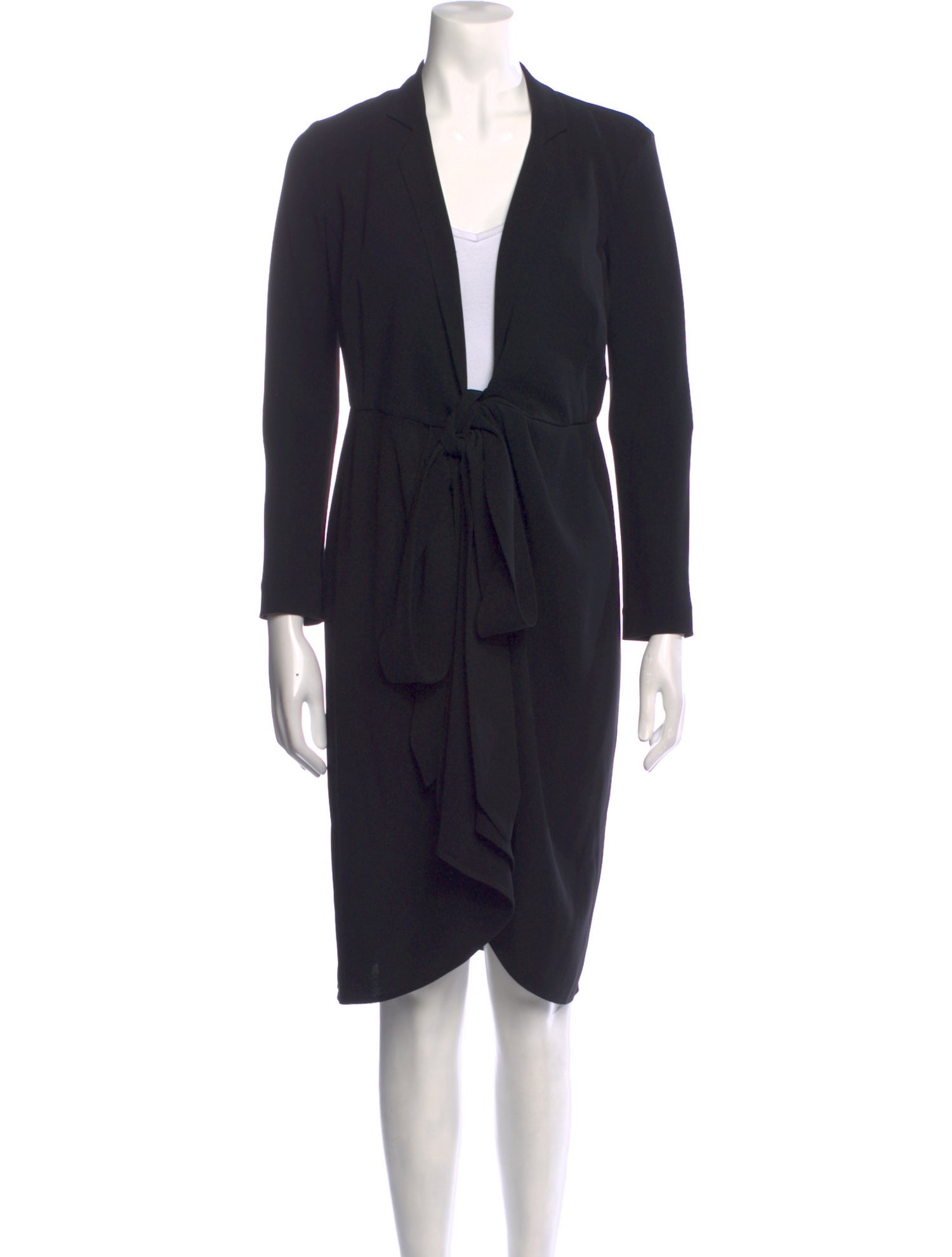 Max Mara V-Neck Long Dress