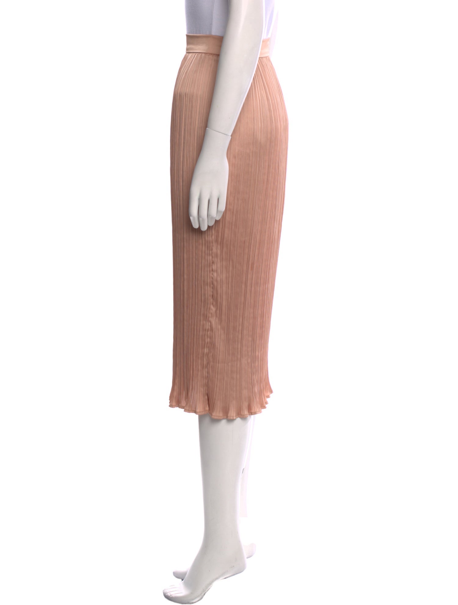 Max Mara Ruffle Embellishment Midi Length Skirt