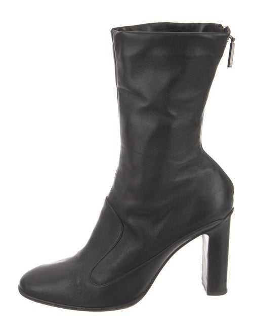 Max Mara Leather Sock Boots