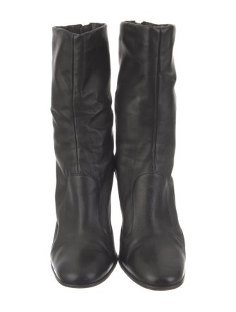 Max Mara Leather Sock Boots