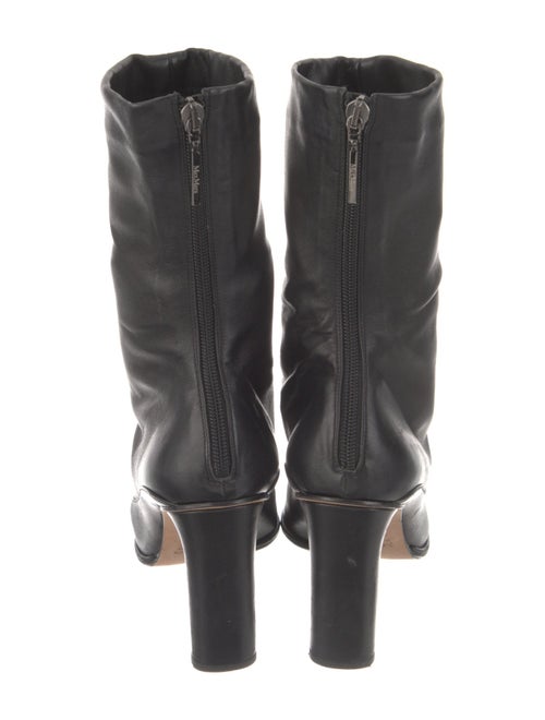 Max Mara Leather Sock Boots