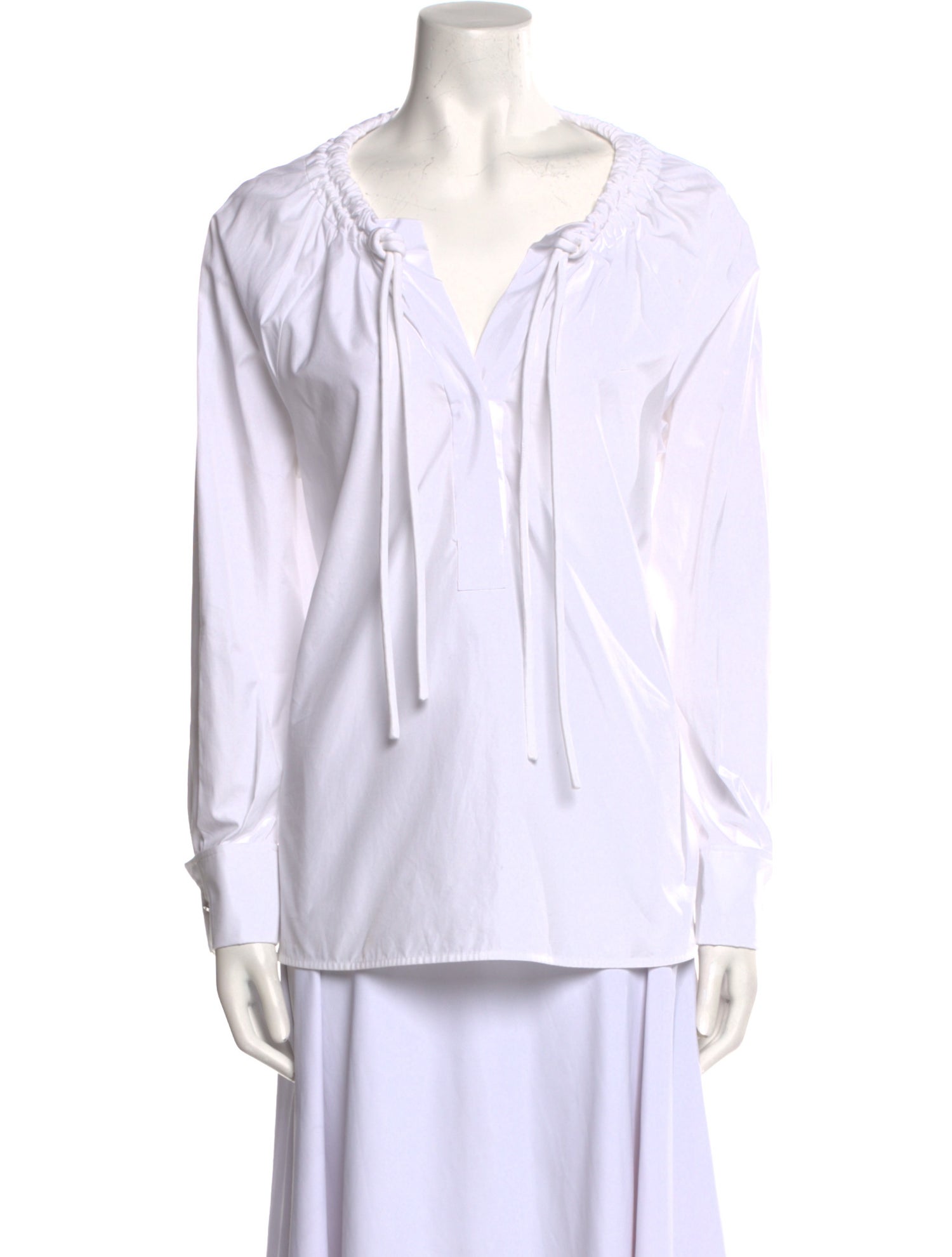 Max Mara V-Neck Long Sleeve Tunic