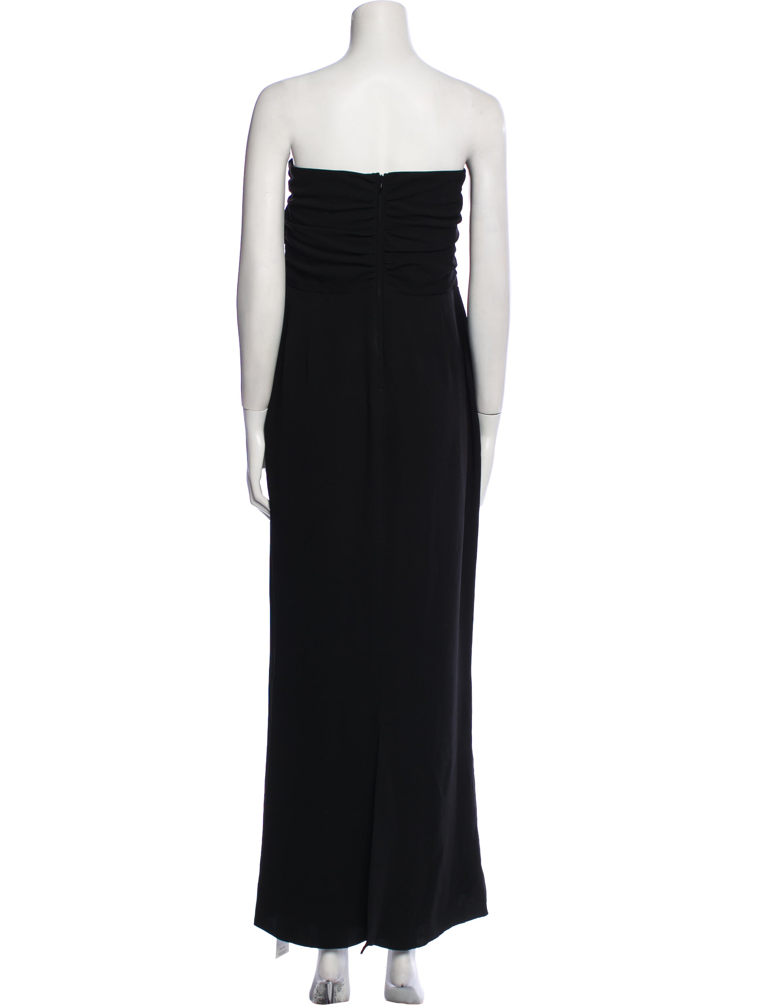 Max Mara Strapless Long Dress