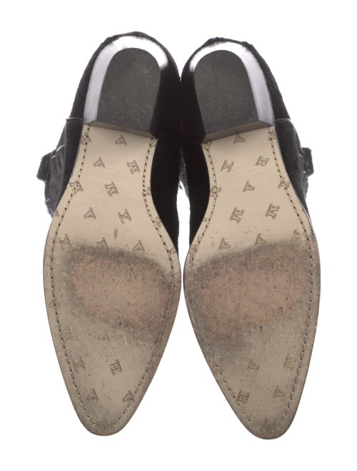 Max Mara Ponyhair Western Boots