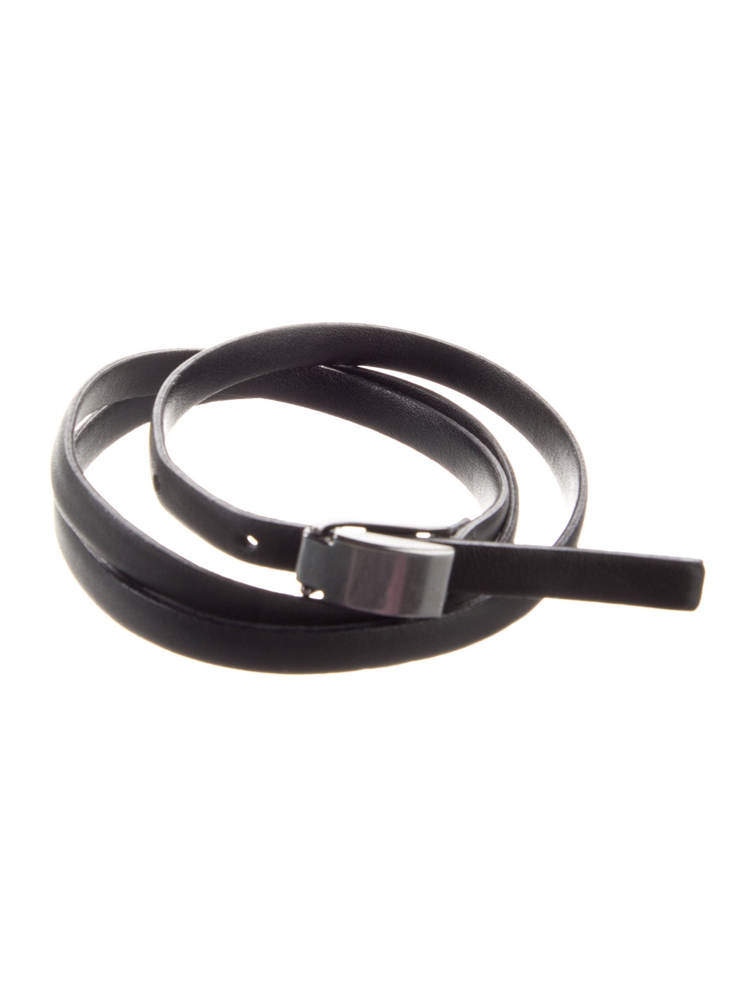 Max Mara Skinny Leather Belt