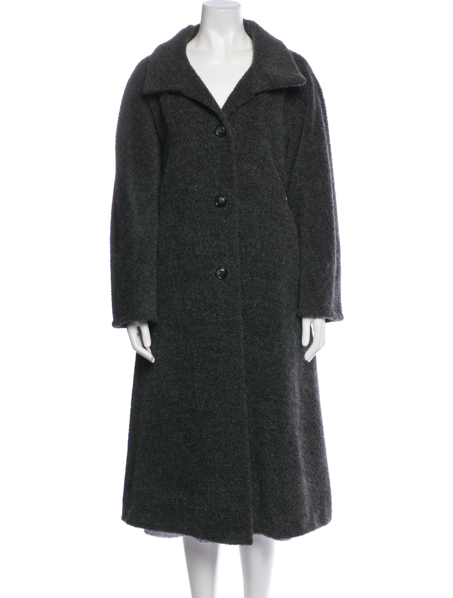 Max Mara Alpaca Faux Fur Coat