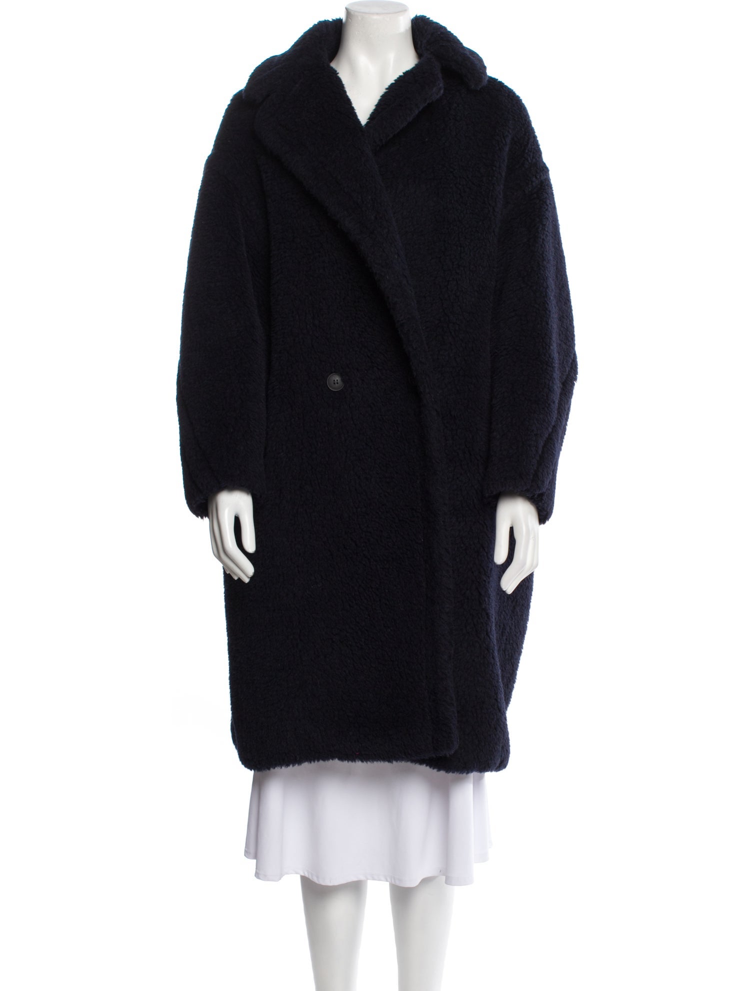 Max Mara Faux Fur Coat