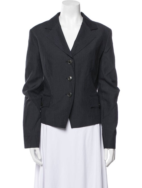 Max Mara Linen Striped Blazer