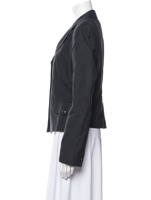 Max Mara Linen Striped Blazer
