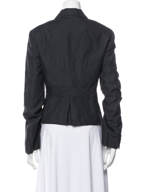 Max Mara Linen Striped Blazer