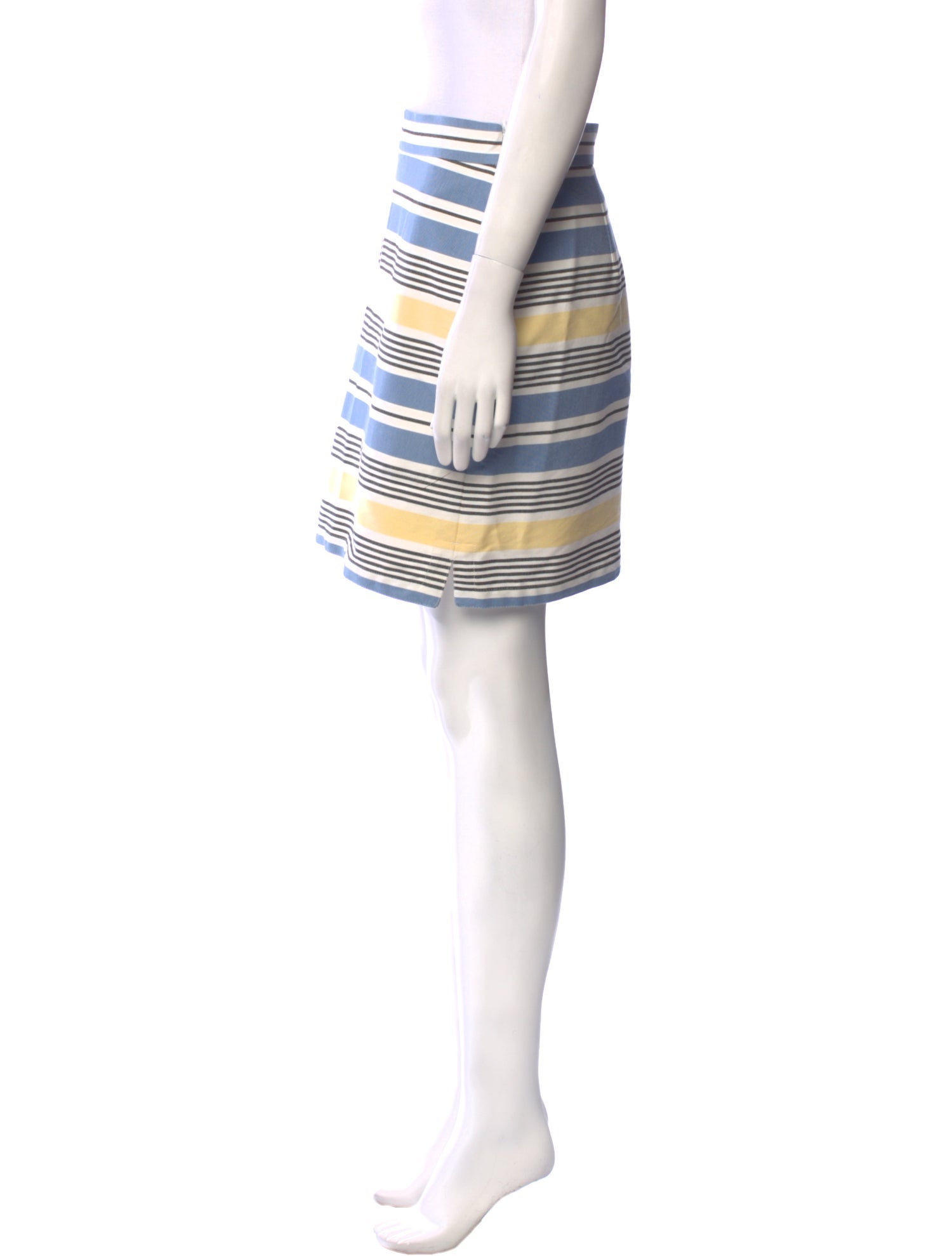 Max Mara Striped Mini Skirt