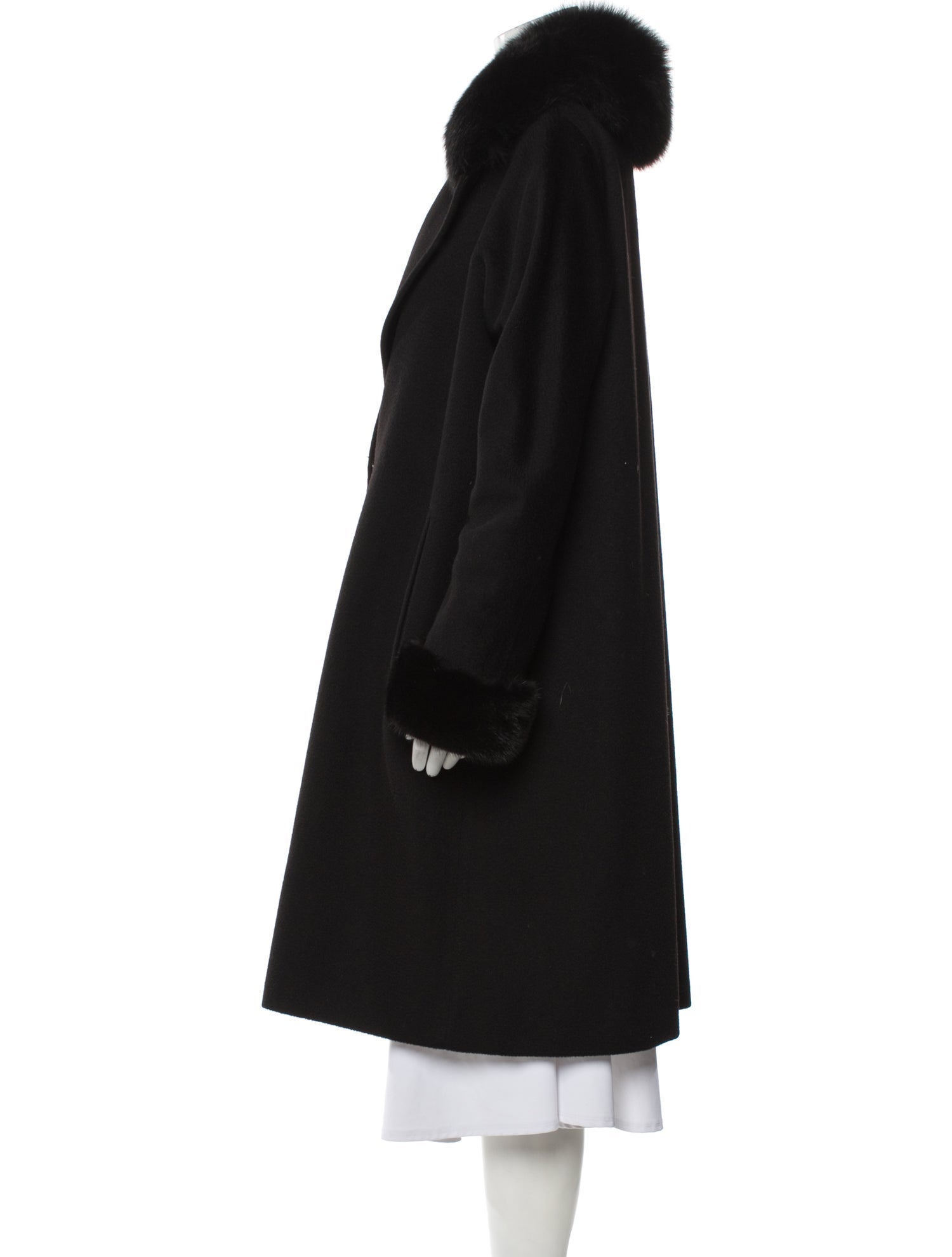 Max Mara Camel Hair Fur Coat